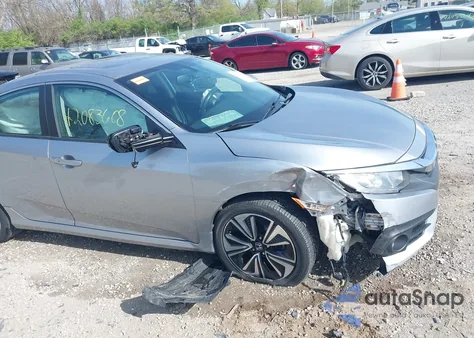 2017 Honda Civic Ex-L из США, поврежденный, VIN 19XFC1F70HE212976